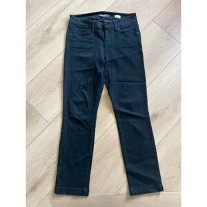 Level 99 Lily Crop Skinny Straight Black Jeans Women's‎ Size 28